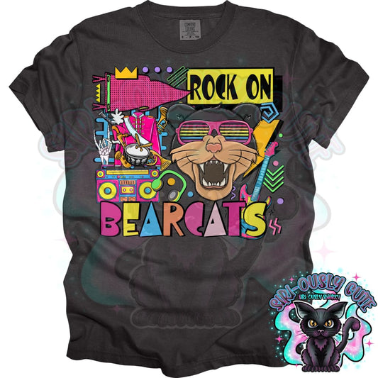90S Rock On Bearcats Marching Band Mascot