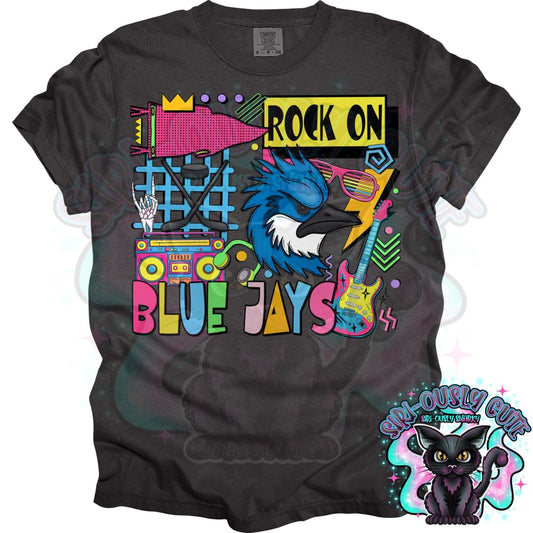 90S Rock On Blue Jays Hockey Mascot