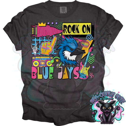 90S Rock On Blue Jays Mascot