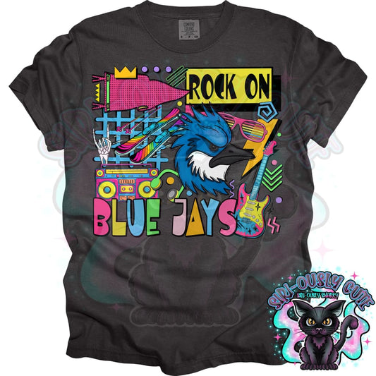 90S Rock On Blue Jays Skiing Mascot