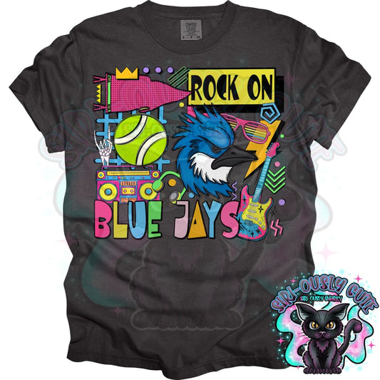 90S Rock On Blue Jays Tennis Mascot