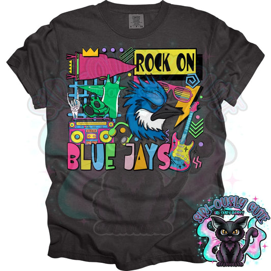 90S Rock On Blue Jays Wrestling Mascot
