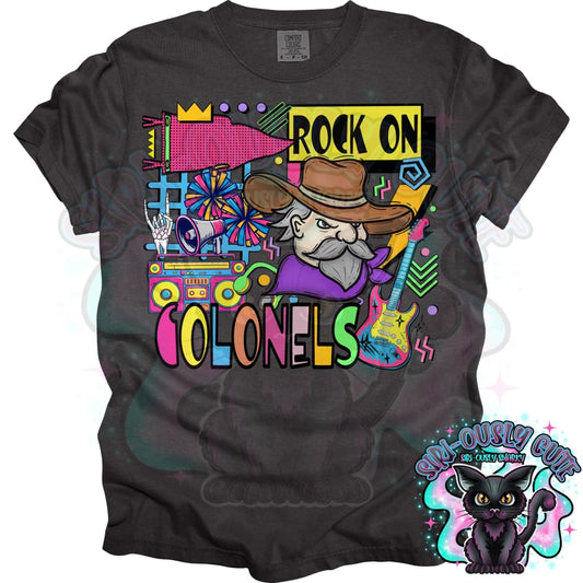 90S Rock On Colonels Cheer Mascot
