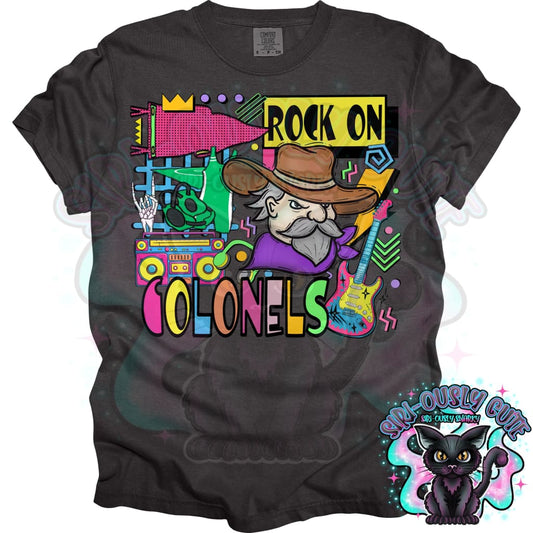 90S Rock On Colonels Wrestling Mascot