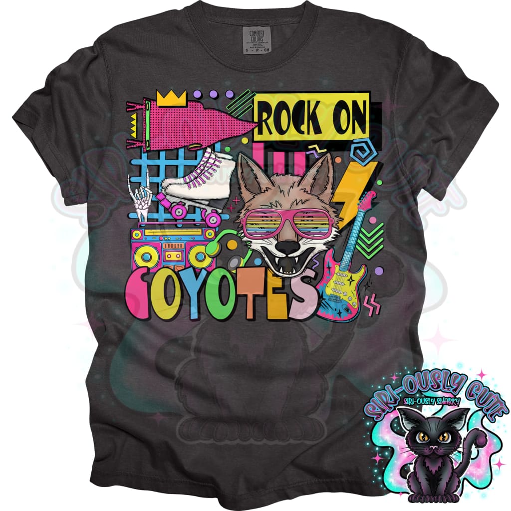 90S Rock On Coyotes Roller Skate Mascot