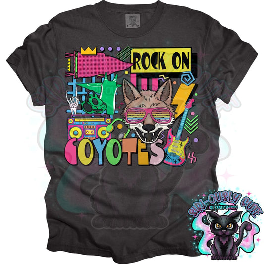 90S Rock On Coyotes Wrestling Mascot