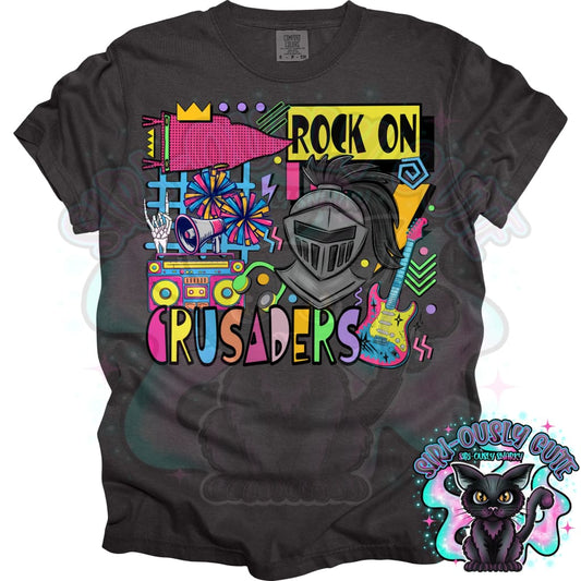 90S Rock On Crusaders Cheer Mascot