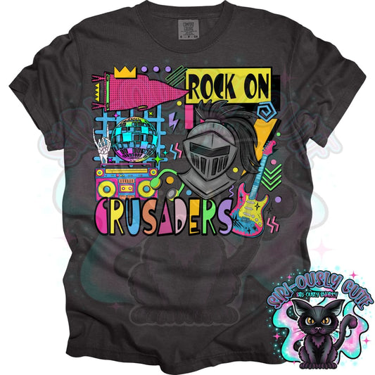 90S Rock On Crusaders Dance Mascot