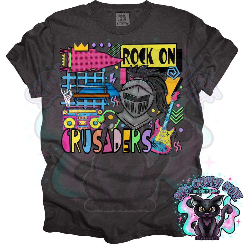 90S Rock On Crusaders Gymnastics Mascot
