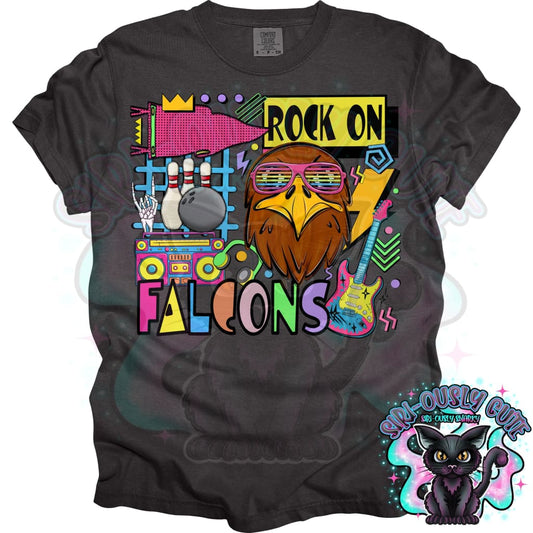 90S Rock On Falcons Bowling Mascot