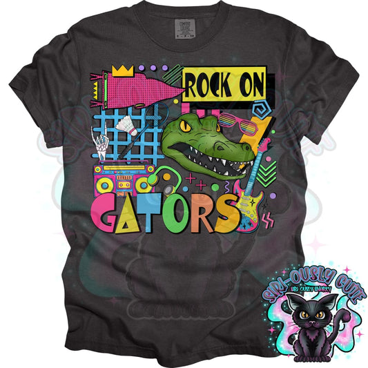 90S Rock On Gators Badminton Mascot