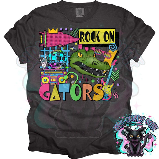 90S Rock On Gators Dance Mascot