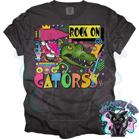 90S Rock On Gators Marching Band Mascot
