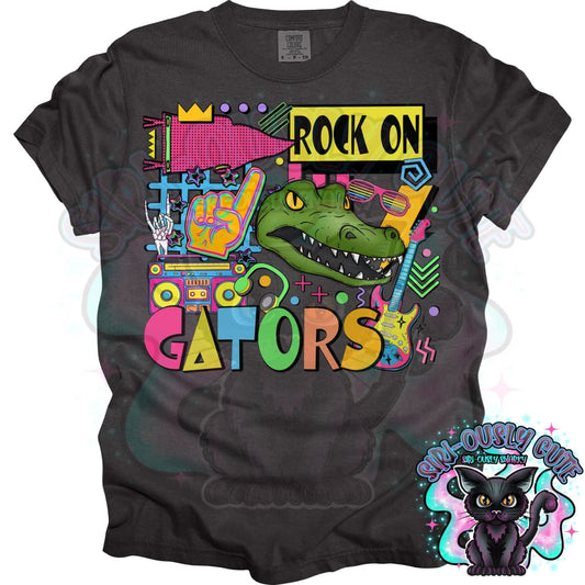 90S Rock On Gators Mascot