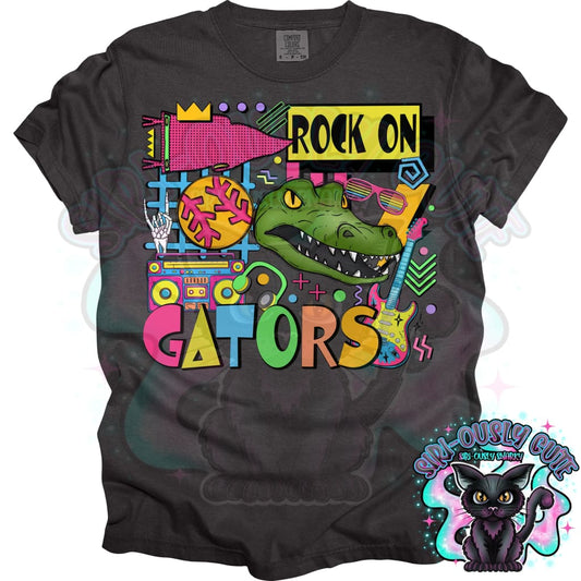 90S Rock On Gators Softball Mascot