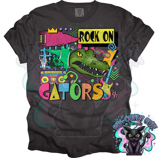 90S Rock On Gators Wrestling Mascot