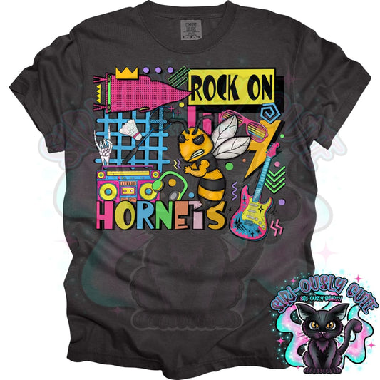 90S Rock On Hornets Badminton Mascot