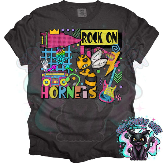 90S Rock On Hornets Fencing Mascot