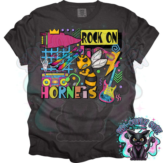 90S Rock On Hornets Skiing Mascot
