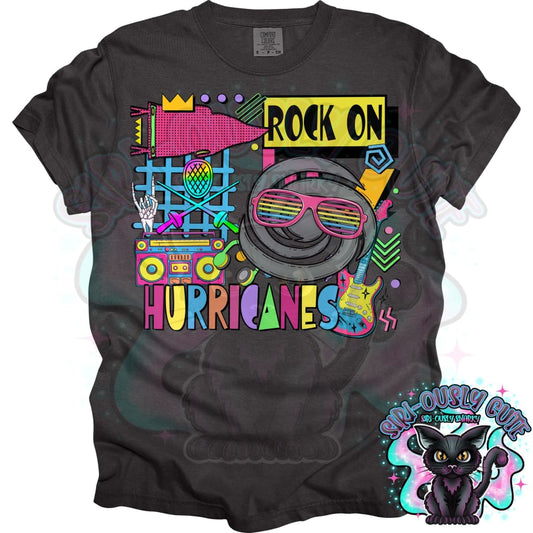 90S Rock On Hurricaines 2 Fencing Mascot
