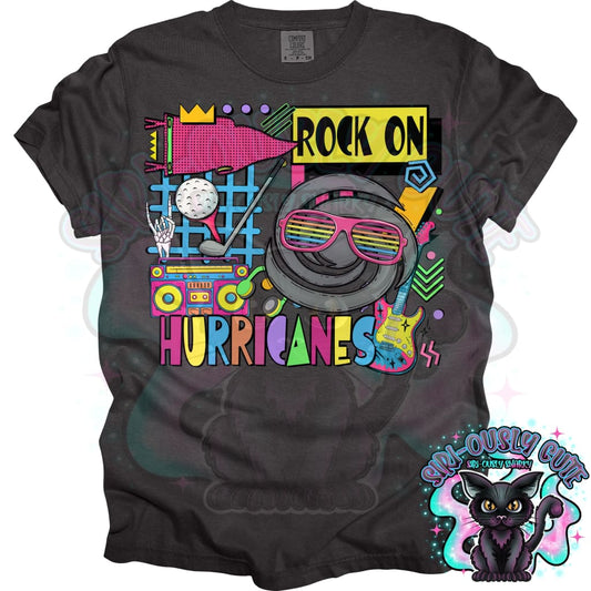90S Rock On Hurricaines 2 Golf Mascot