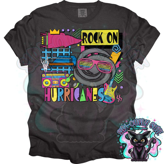 90S Rock On Hurricaines 2 Gymnastics Mascot