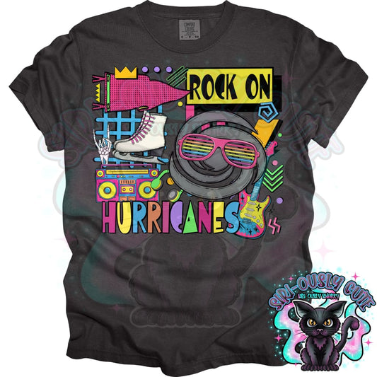 90S Rock On Hurricaines 2 Ice Skating Mascot