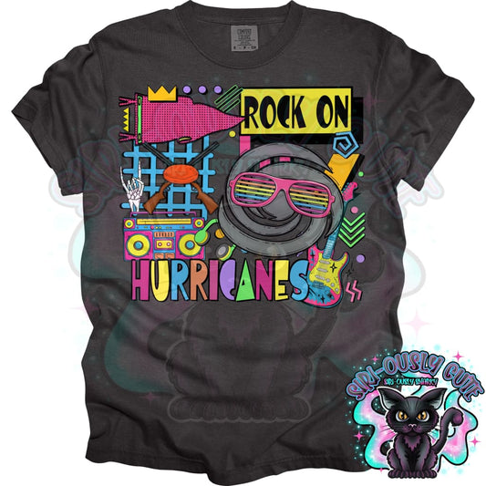 90S Rock On Hurricaines 2 Shooting Mascot