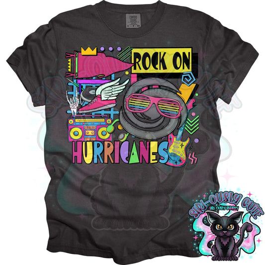 90S Rock On Hurricaines 2 Track And Field Mascot