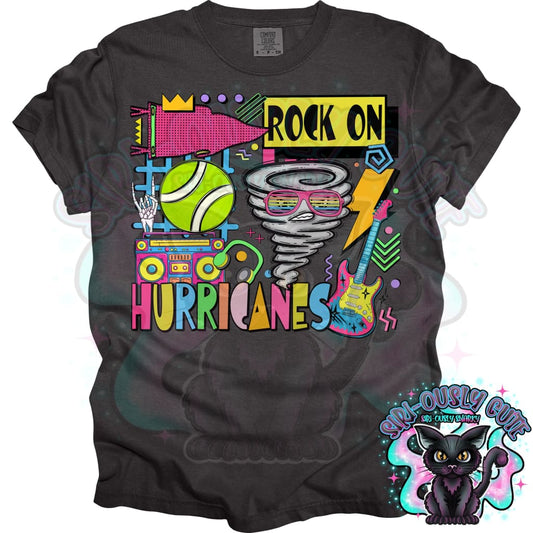 90S Rock On Hurricanes Tennis Mascot