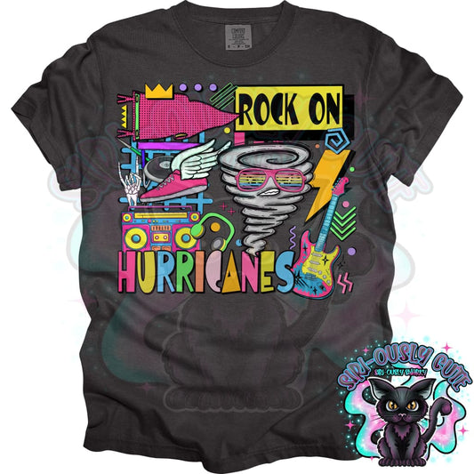 90S Rock On Hurricanes Track And Field Mascot