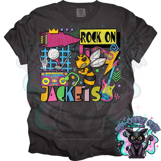 90S Rock On Jackets Golf Mascot