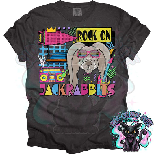 90S Rock On Jackrabbit Gymnastics Mascot