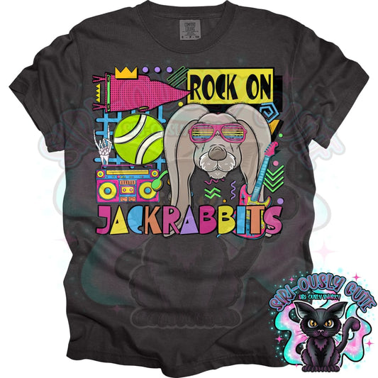 90S Rock On Jackrabbits Tennis Mascot