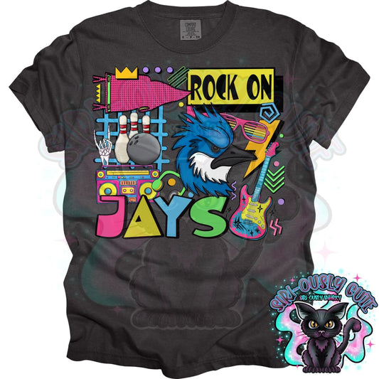90S Rock On Jays Bowling Mascot