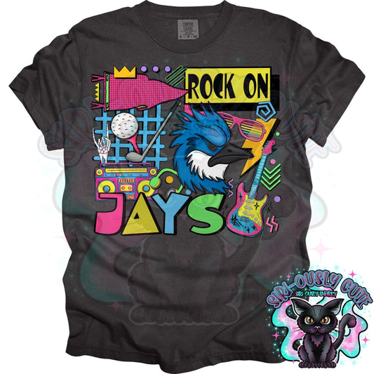 90S Rock On Jays Golf Mascot