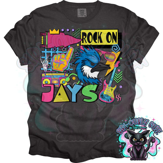 90S Rock On Jays Mascot