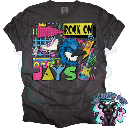 90S Rock On Jays Roller Skate Mascot