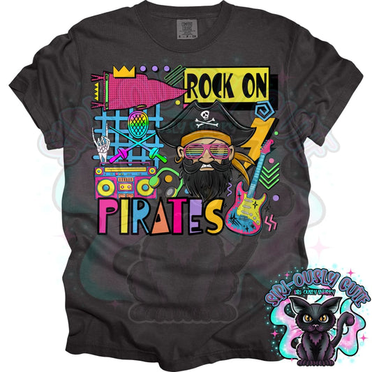 90S Rock On Pirates Fencing Mascot