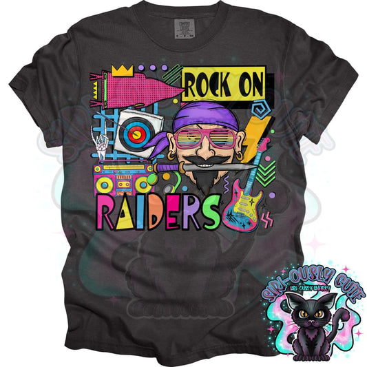90S Rock On Raiders Archery Mascot