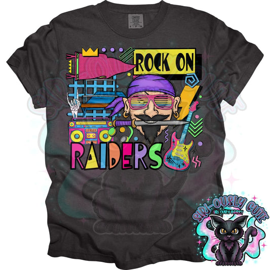 90S Rock On Raiders Gymnastic Mascot