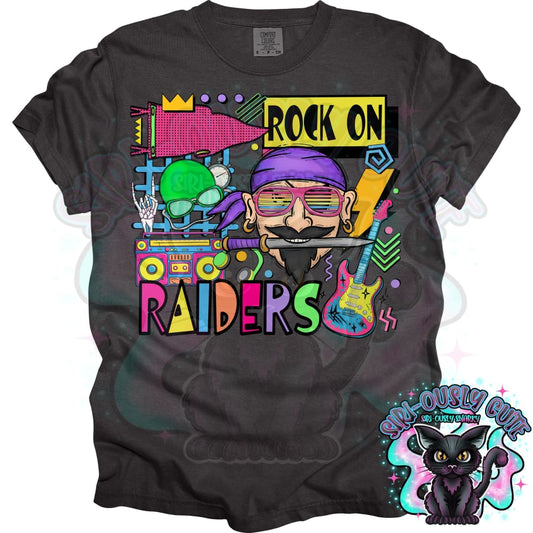 90S Rock On Raiders Swim Mascot
