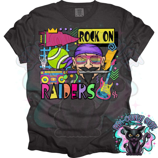 90S Rock On Raiders Tennis Mascot