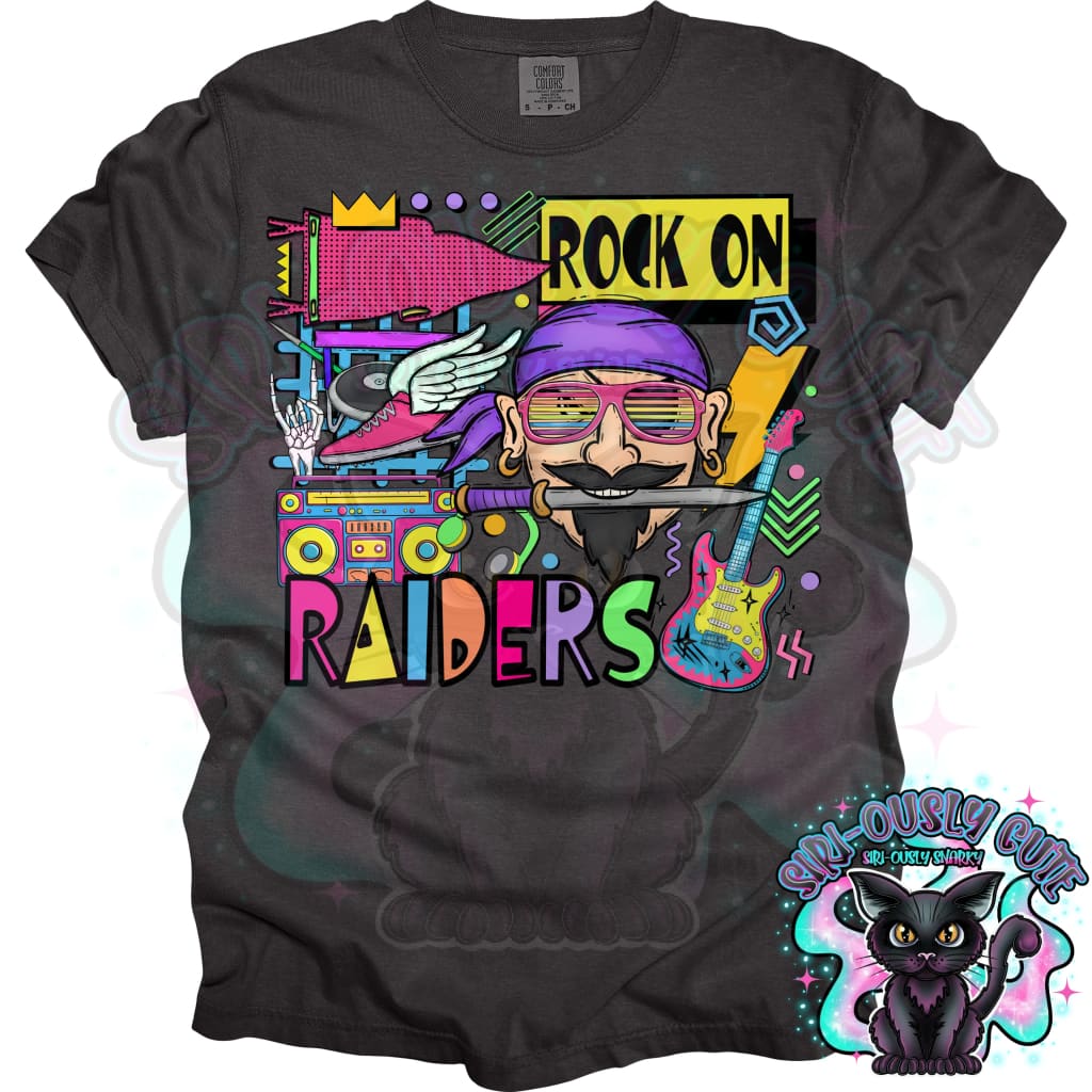 90S Rock On Raiders Track And Field Mascot