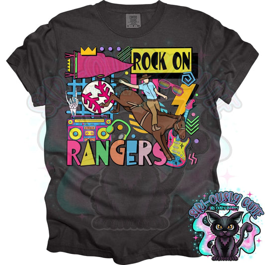 90S Rock On Ranger(Cowboy) Baseball Mascot
