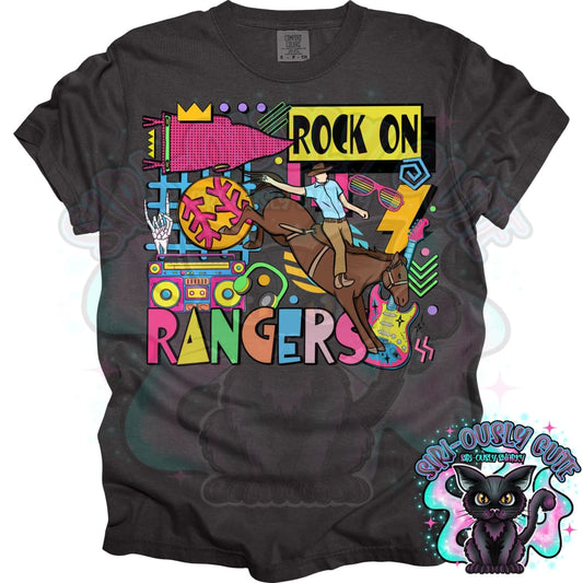 90S Rock On Ranger(Cowboy) Softball Mascot