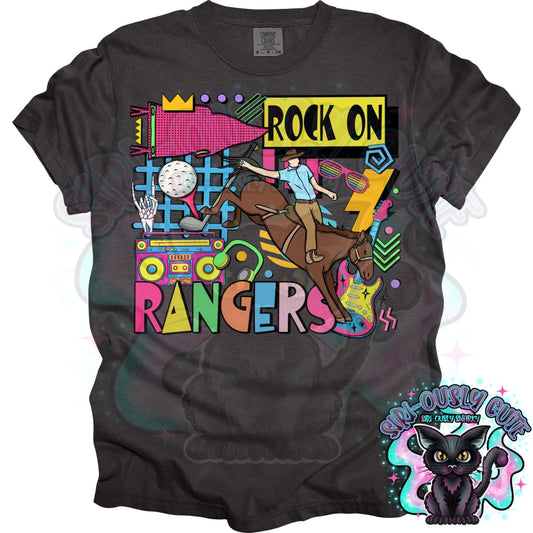 90S Rock On Rangers (Cowboy) Golf Mascot