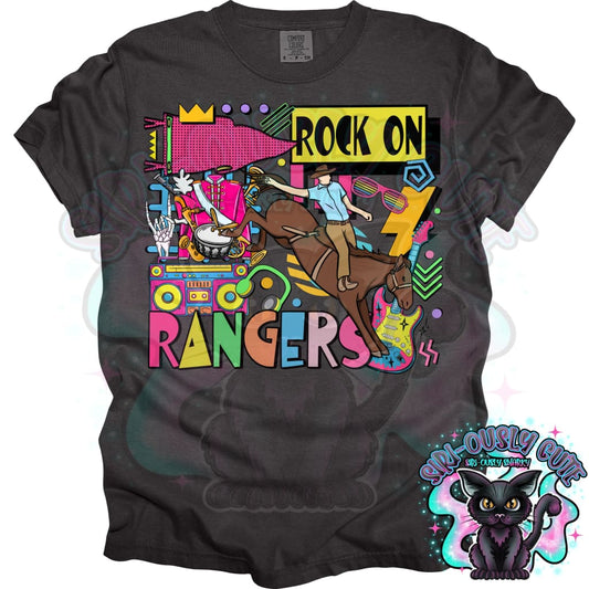 90S Rock On Rangers (Cowboy) Marching Band Mascot