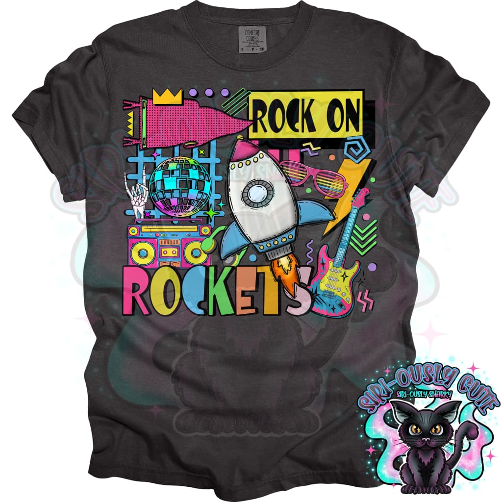 90S Rock On Rockets Dance Mascot