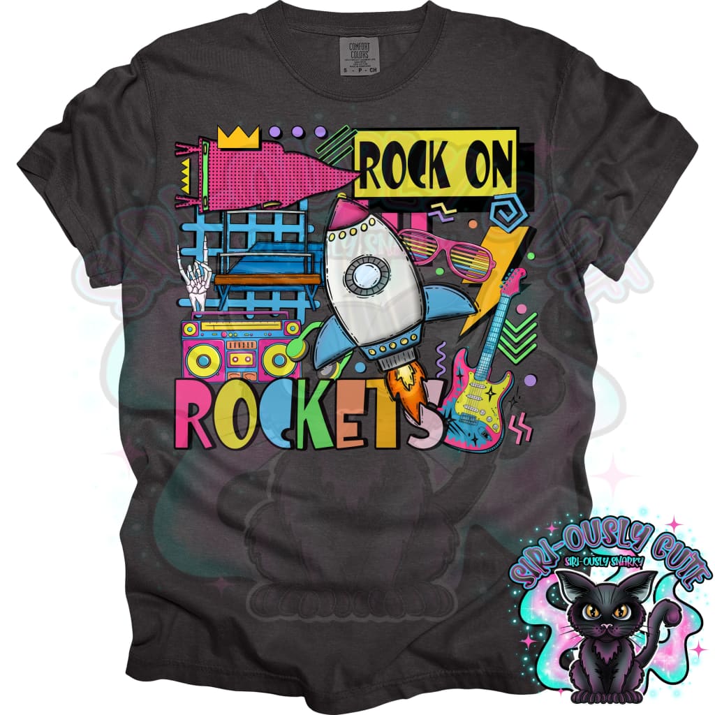 90S Rock On Rockets Gymnastics Mascot